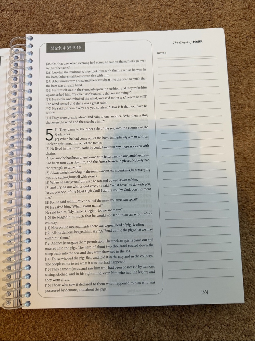 Bible Study Notebook - Picture 3 of 5